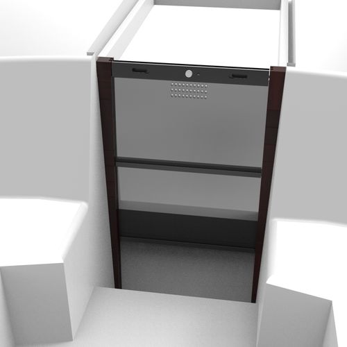 Porte pour yacht - Goiot Systems - coulissante / vitrée / en aluminium