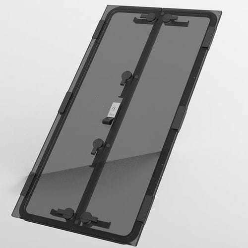 Porte pour yacht - Magic® - Goiot Systems - pour bateau / double / en verre acrylique