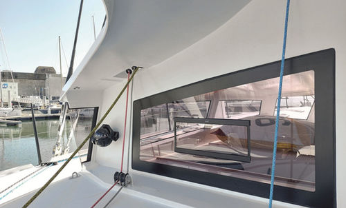 Hublot rectangulaire - LuxAir  - Goiot Systems - pour yacht / ouvrant / sur mesure