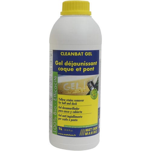 Rénovateur gelcoat - CLEANBAT GEL - MATT CHEM MARINE