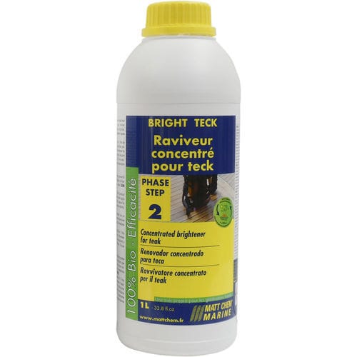 Rénovateur pour teck - BRIGHT TECK - MATT CHEM MARINE