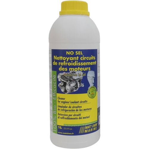 Nettoyant pour moteur - NO SEL - MATT CHEM MARINE - pour circuit de refroidissement / pour bateau