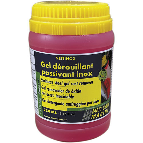 Dérouillant pour acier inoxydable - NETTINOX - MATT CHEM MARINE
