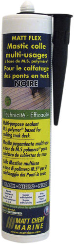 Colle polymère - MATT FLEX / M.P.A "B" / M.P.A "G" / M.P.A "I" - MATT CHEM MARINE - pont en teck / pour calfatage