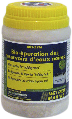 Produit anti-odeur pour réservoirs d'eaux usées pour bateaux - BIO-ZYM - MATT CHEM MARINE