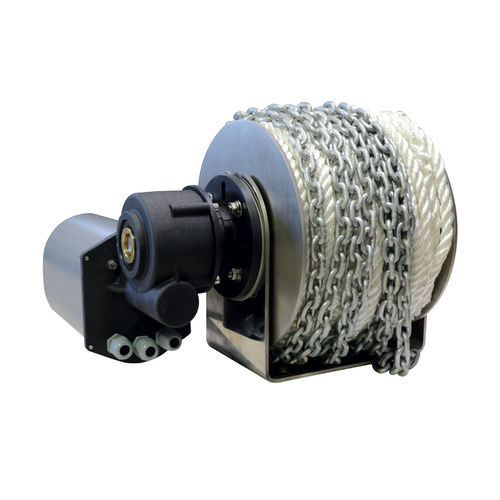 Treuil pour bateau - 636690 - Lofrans - pour manoeuvre d'ancre / à moteur électrique / tambour simple