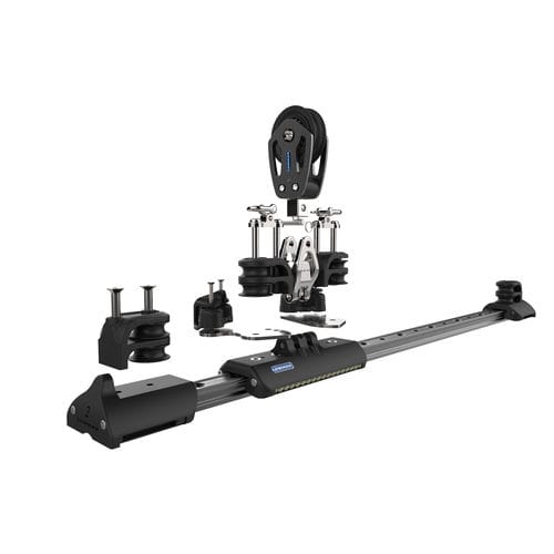 Embout de rail avec réa - HTX series - LEWMAR - pour voilier / d'écoute