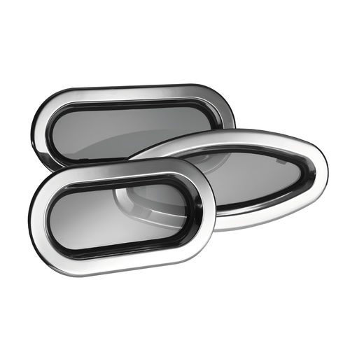 Hublot rectangulaire - 393 series - LEWMAR - ovale / pour bateau / ouvrant
