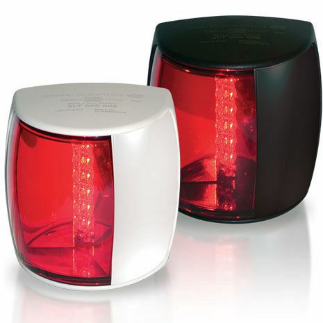 Feux De Navigation De Bateau à LED, Feu De Navigation Rouge Côté Port, Lampe De Navigation Marine étanche à 360 Degrés Feux De Proue De Bateau Marin