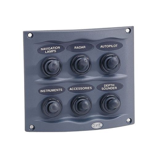 Tableau électrique pour bateau - 4 AND 6 WAY - HELLA MARINE - de courant