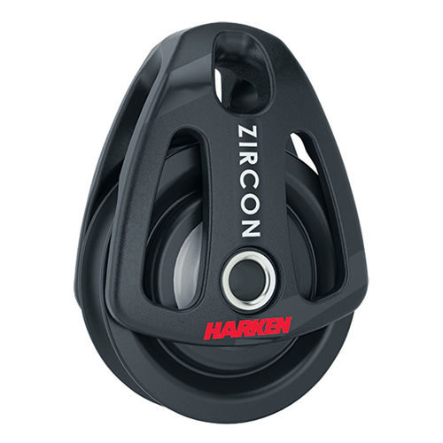 Poulie simple - 2190 - Harken - de renvoi / cordage max. : 8 mm / pour voilier