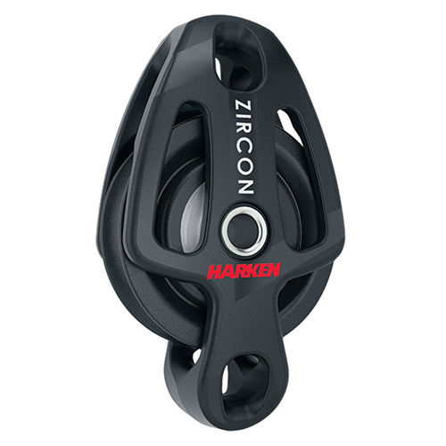 Poulie simple - 2191 - Harken - de renvoi / à ringot / cordage max. : 8 mm