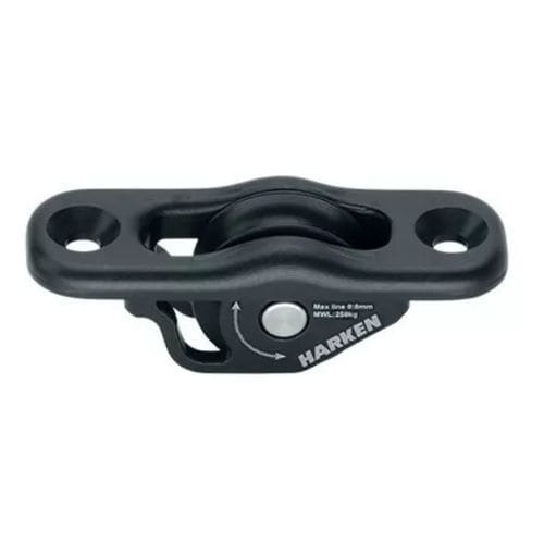 Poulie simple - 1200 - Harken - à encastrer / à roulements / cordage max. : 8 mm