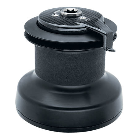 Winch self-tailing - B50.2STR - Harken - 2 vitesses / en carbone / en aluminium
