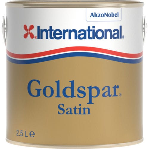 Vernis pour bateau - Goldspar Satin - International Yacht Paint - pour bois / en polyuréthane / satiné