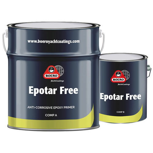 Primaire pour bateau - EPOTAR FREE - Boero YachtCoatings - pour ballast / pour acier / époxy