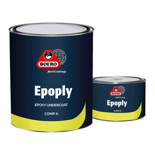 Primaire pour bateau - EPOPLY - Boero YachtCoatings - multiusage / bi-composant / époxy