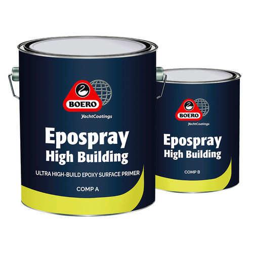 Primaire pour bateau - EPOSPRAY HIGH BUILDING - Boero YachtCoatings - multiusage / bi-composant / époxy