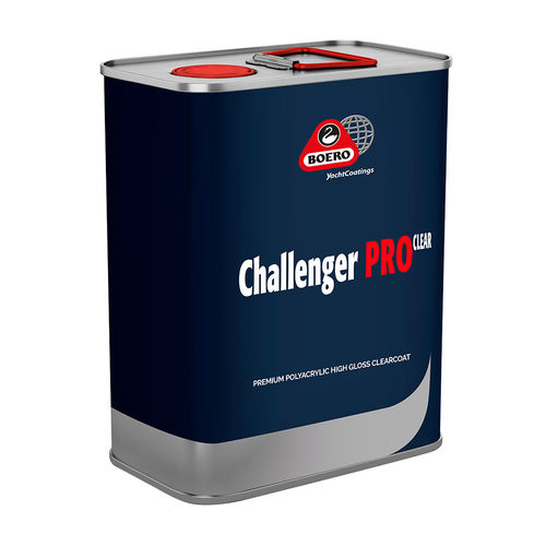 Vernis pour bateau - CHALLENGER PRO CLEAR - Boero YachtCoatings - pour bois / bi-composant / acrylique