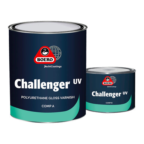 Vernis pour bateau - CHALLENGER UV - Boero YachtCoatings - pour bois / bi-composant / en polyuréthane