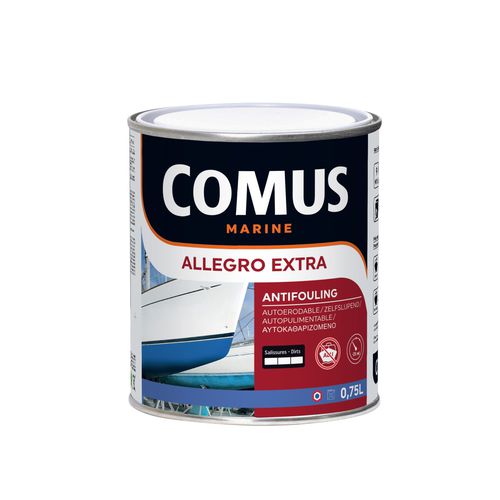 Antifouling pour bateau - ALLEGRO EXTRA  - COMUS MARINE - érodable / fibre de verre / acrylique