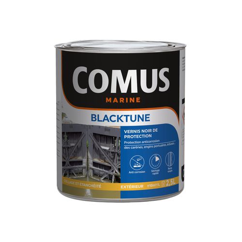 Vernis pour bateau - BLACKTUNE - COMUS MARINE - multiusage / brillant / séchage rapide