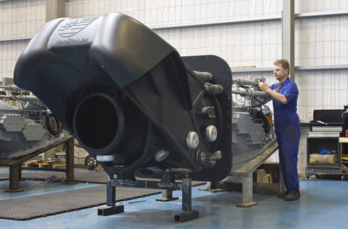 Turbine hydrojet pour navire - HT810 - HAMILTONJET