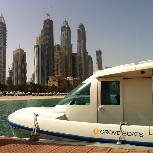Bateau promenade - Aquabus 1050 Aquarel - Grove Boats - in-bord / solaire électrique