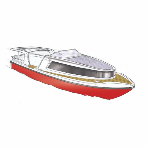Bateau à passagers - Aquabus 1050 Deluxe - Grove Boats - in-bord / électrique / remorquable