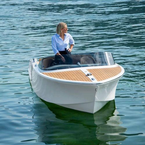 Runabout in-bord - 610 San Remo - FRAUSCHER BOOTSWERFT - électrique / à double console / open