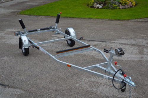Remorque de route - 450 V -Zille - Harbeck - pour bateau