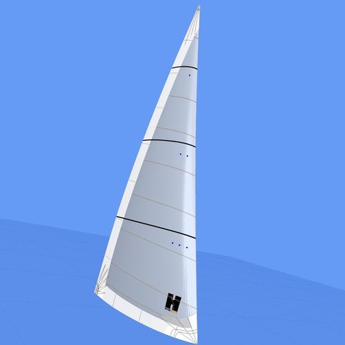 Génois - TOURING - Hydesails - pour voilier de croisière / coupe horizontale / en Dacron®