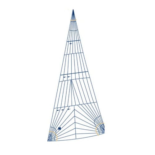Voile d'avant - GRAND PRIX - Hydesails - pour voilier de course-croisière / à membrane
