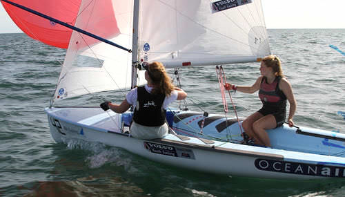 Dériveur double - International 420 - Mackay Boats - de régate / simple trapèze / 420