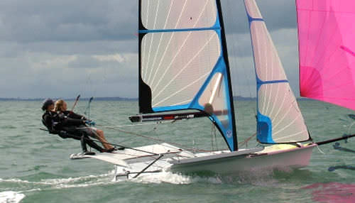 Dériveur double - 49erFX - Mackay Boats - skiff / de régate / double trapèze