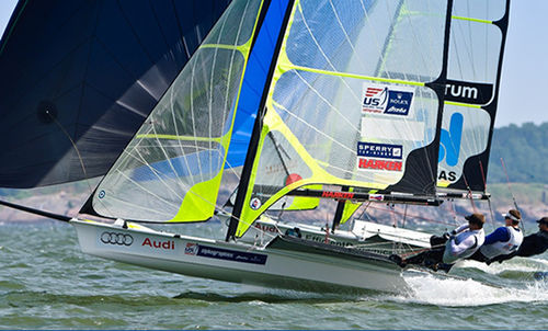 Dériveur double - 49er  - Mackay Boats - skiff / de régate / double trapèze