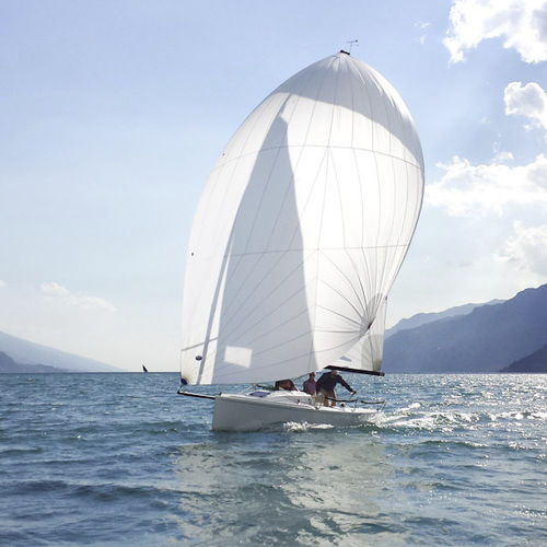 Gennaker - Radial Medium - Olimpic Sails - pour quillard de sport monotype / coupe bi-radiale / J70