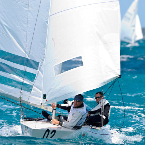 Foc - P-12 - Quantum Sails - pour quillard de sport monotype / Star