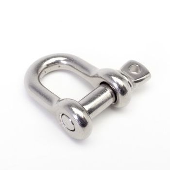 Manille pour voilier droite - 307-097 - SELDÉN MAST - à axe imperdable / forgée / en inox