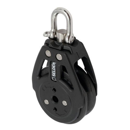 Poulie simple - 404-401-01 - SELDÉN MAST - winch / à émerillon / cordage max. : 8 mm
