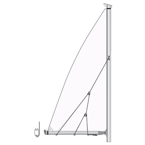 Lazy jack - 511-63 series - SELDÉN MAST