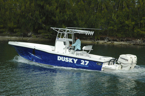 Coque open hors-bord - 278T - Dusky Marine - bimoteur / de pêche sportive / T-Top