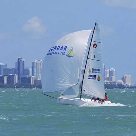 Voilier quillard de sport - VIPER 640 - Rondar Raceboats - monotype / à quille relevable / bout-dehors
