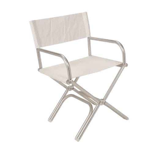Chaise standard pour bateau - Astron  - Pompanette - pliante / bleue / blanche