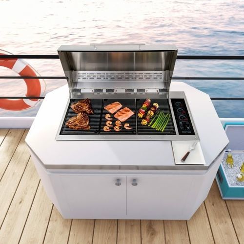 Barbecue marin électrique - Big American - Kenyon International, Inc. - à encastrer