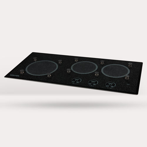 Plaque de cuisson électrique - Lite-Touch Q® 3 with PUPS™ - Kenyon International, Inc. - pour bateau / 3 brûleurs