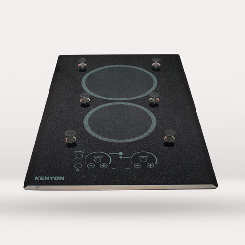 Plaque de cuisson électrique - Lite-Touch Q® 2 Large with PUPS™ - Kenyon International, Inc. - pour bateau / 2 brûleurs