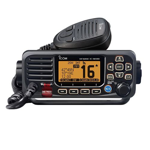 Radio marine - IC-M330GE - Icom - fixe / VHF / étanche
