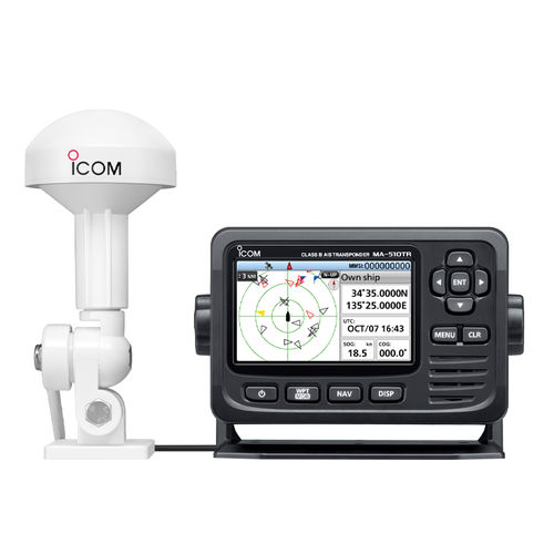 AIS marin - MA-510TR - Icom - transpondeur / classe B / avec écran