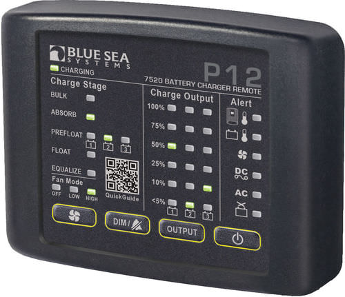 Contrôleur de charge pour batterie - 7520 - Blue Sea - de bateau